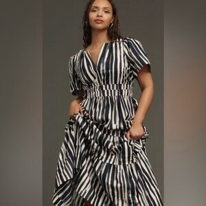 Rare find Anthropologie The Somerset Collection Maxi Dress